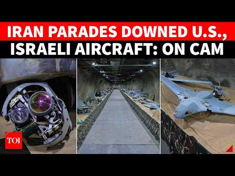 Iran's 'Victory Parade': Hundreds Of 'Downed' US, Israeli Aircraft Put On 'Public Display'