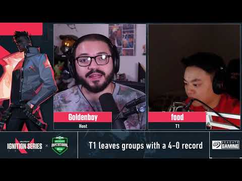 Post-match interview with Food - The PAX Arena VALORANT Invitational - Powered by Seagate Gaming