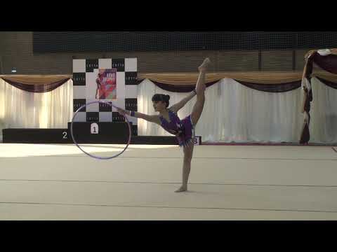 Dzana Dervisevic Hoop KRG Victoria Sarajevo Hopes Level B Light 2008 Arad Trophy Rhythmic 20 October