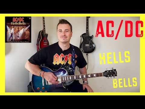 How to REALLY play AC/DC - Hells Bells 🔥🔔 (Intro 4K Lesson + Tabs | Part 1 Tutorial)