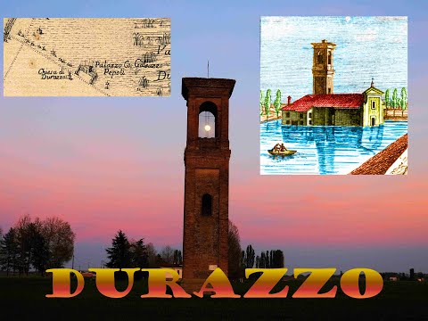 Un Campanile Solitario e il suo Paese Perduto Durazzo Molinella 4K | Paesi Bolognesi dal Cielo