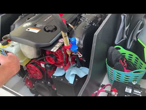 How to change the oil in a Volvo Penta Gen 5 V8 or V6