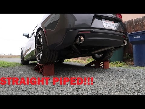 HOOKER AXLE BACK INSTALL - 2017 CAMARO 2L TURBO
