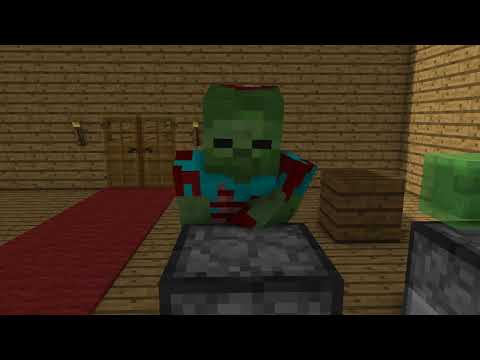 Monster School: Cooking Challenge - Minecraft Animation