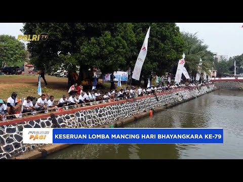SAMBUT HARI BHAYANGKARA KE-79, POLRES BOGOR DAN KNPI MENGADAKAN LOMBA MANCING