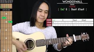 Wonderwall Guitar Cover Acoustic - Oasis 🎸 |Tabs + Chords|