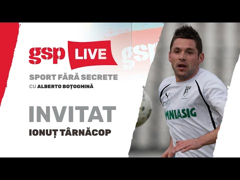 Ionuţ Târnăcop, invitatul zilei la GSP Live (13 ianuarie) / Ediție INTEGRALĂ