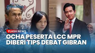 Momen Tak Terlupakan! Ocha Peserta LCC MPR Diberi Tips Debat hingga Dapat Semangat dari Gibran
