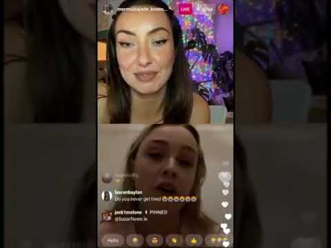 Kneevo & Lindsay Full Confrontation On Live