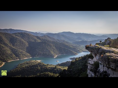 1 Hour of Mountain Drone Music! Forests and Mountain from above