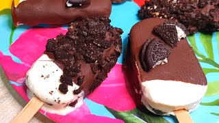 ארטיק אוראו מ-3 מרכיבים בלבד Oreo popsicles are amazing  מטבח בקלי קלו  ליהי קרויץ (ליהי קרויץ - מטבח בקלי קלות) - התמונה מוצגת ישירות מתוך אתר האינטרנט יוטיוב. זכויות היוצרים בתמונה שייכות ליוצרה. קישור קרדיט למקור התוכן נמצא בתוך דף הסרטון