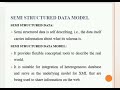 Data models Definition|semi structured model|object oriented data model tamil