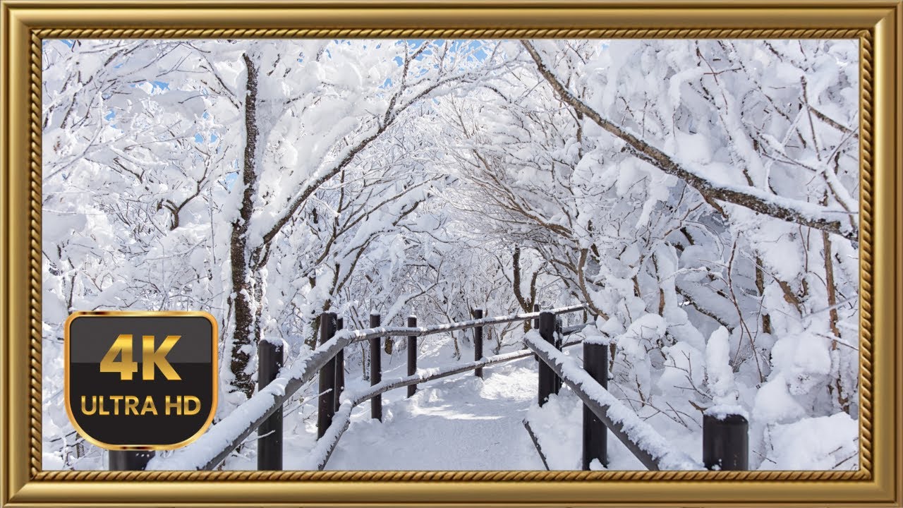 The Art Corner tv 4K | Winter Art Framed TV I Art No Music.FrameTV.The art corner tv wallpaper