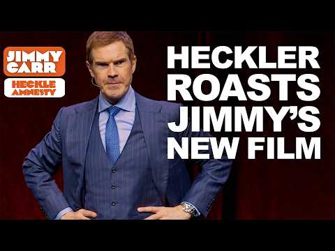 Bold Heckler *Tries* to ROAST Jimmy's New Film - It Doesn't End Well For Her!