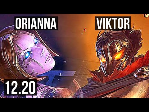 ORIANNA vs VIKTOR (MID) | 3/1/8, 600+ games | KR Master | 12.20