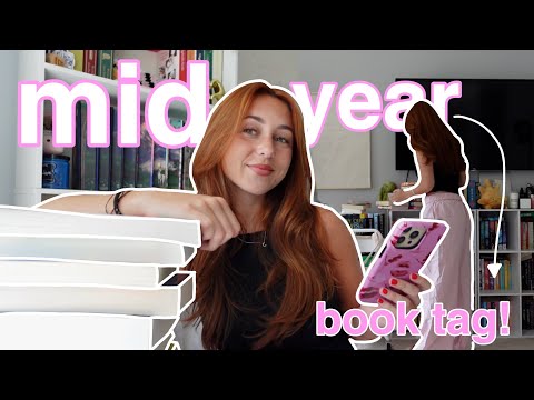 mid-year book tag! 📖✍🏼 (new favorite author, 5 stars, disappointments, + more)