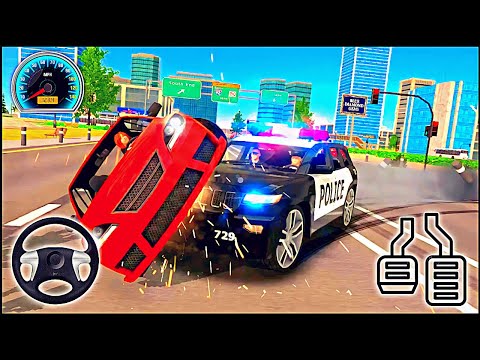 Police car chase cop simulator - extreme police car racing - android gameplay