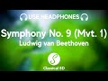 Ludwig Van Beethoven Symphony No 9 1st Movement Allegro HD 8D Classical Music Classical 8D