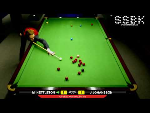 SM Snooker 2019 1/4 final - M Nettleton v J Johansson