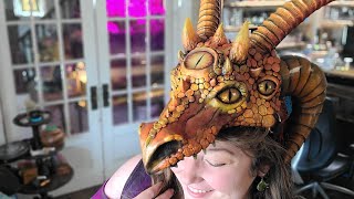 DIY Dragon Headdress Tutorial Cosplay and Costume Crafting Guide