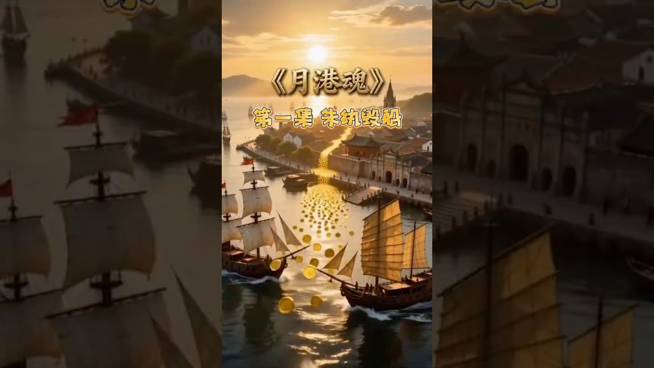 【第一集朱纨毁船】从海禁毁船的血色暗夜，到隆庆开关的白银帝国。《月港魂》三十集正史纪实，全景刻画明代闽南人向海而生、九死不悔的百年航海史诗！#大海商 #AI #寻美漳州 #月港魂
