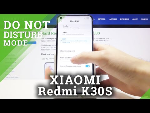 How to Turn On Do Not Disturb Mode in XIAOMI Redmi K30S – Activate Do Not Disturb Mode