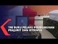 tni bantu polisi buru pelaku pembunuhan prajurit dan istrinya