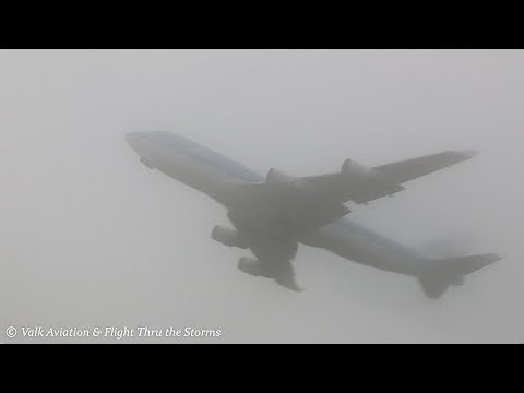 Dense Fog  Departure B747 ///  KL601 @ Cpt Shlomi Sapir
