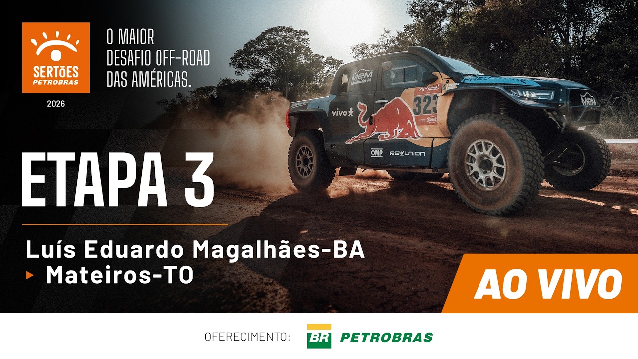 COMPACTO TERCEIRA ETAPA DO SERTÕES PETROBRAS - LUÍS EDUARDO MAGALHÃES - MATEIROS