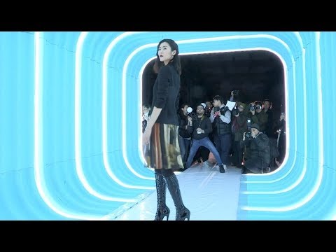 Liu Wen, Elisabetta Canalis and more front row for the Moschino  Fashion Show in Milan