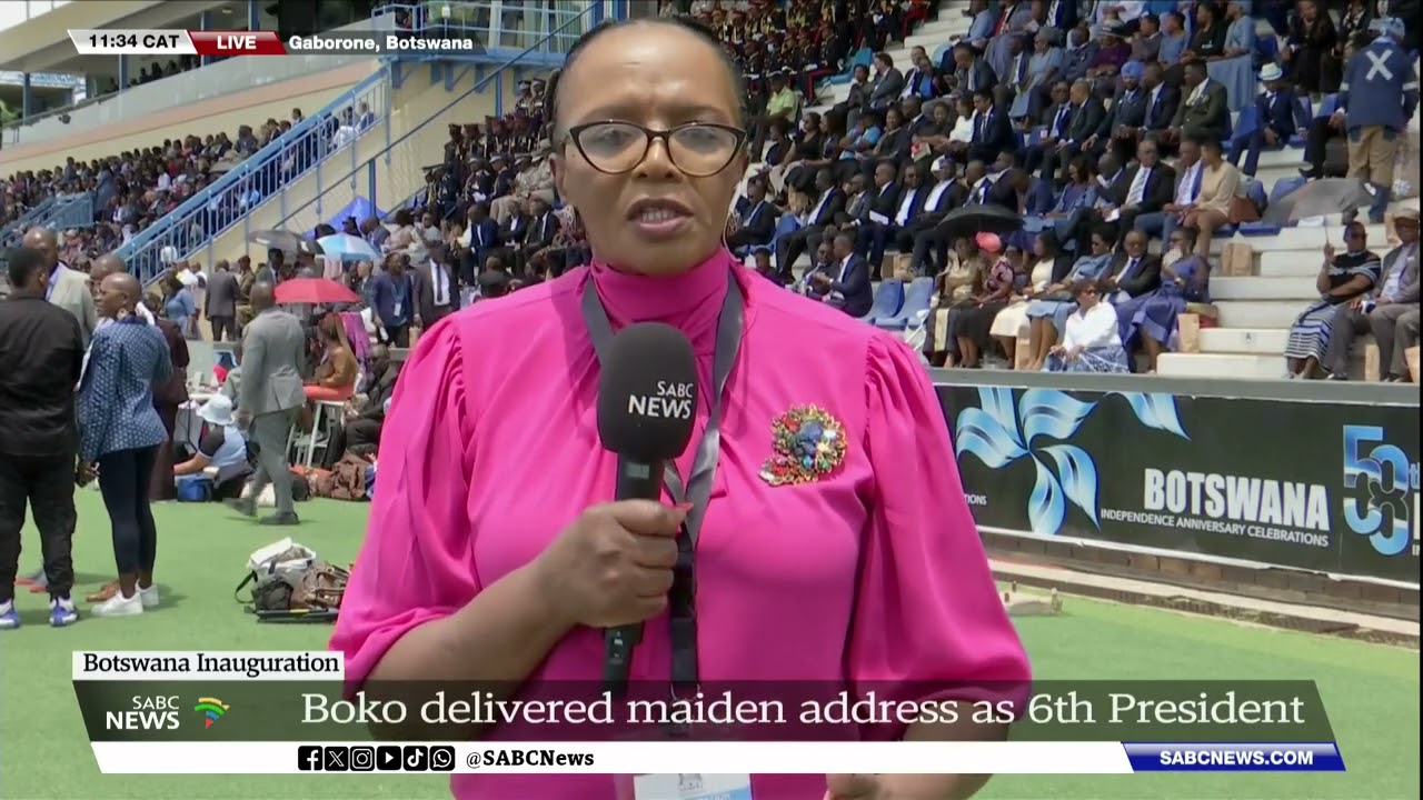Botswana Election | Umbrella for Democratic Change leader Duma Boko sworn in as new president