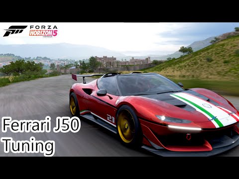 Forza Horizon 5 Ferrari J50 | S1 900 Tuning Setup