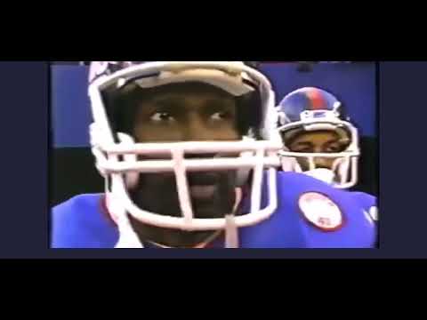Dad Intro’s Giants 1986 NFC Champ Game