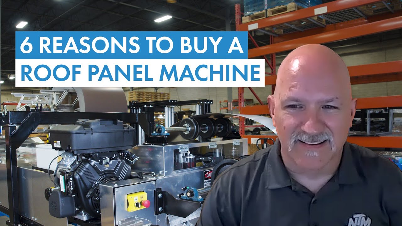 6 Reasons You Should Buy a Standing Seam Metal Roof Panel Machine