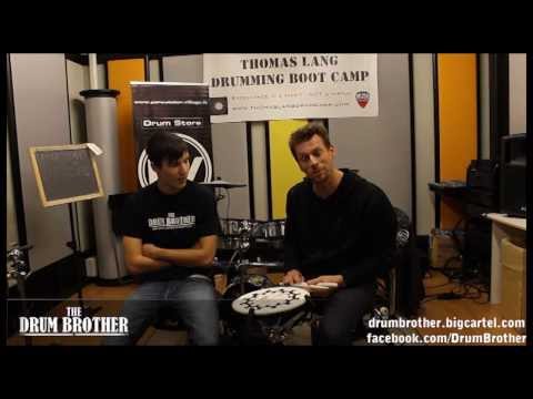 Thomas Lang - 'Drumming Boot Camp' drum interviews