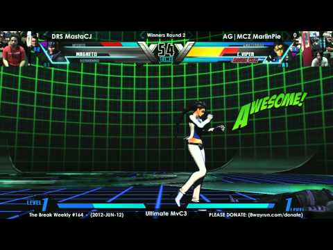 The Break #164 - UMvC3 W2 - DRS MastaCJ VS AG MCZ MarlinPie