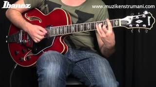 Video thumbnail for Ibanez AFS75T TRD Elektro Gitar by Zuhal Müzik