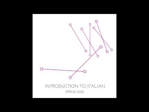 Introduction to Italian, Track 22 - Language Transfer, The Thinking Method