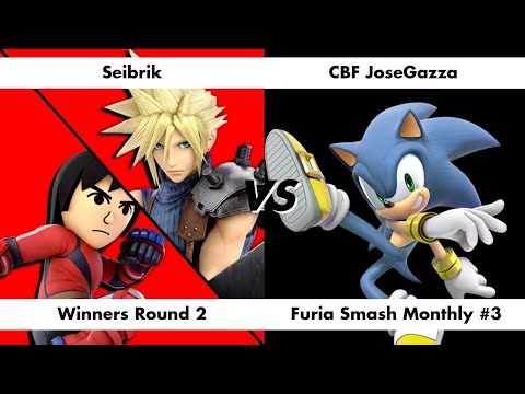 SeiBrik (Cloud,Brawler) VS CBF JoseGazza (Sonic) [Winner Round 2 Furia Smash Monthly] #3