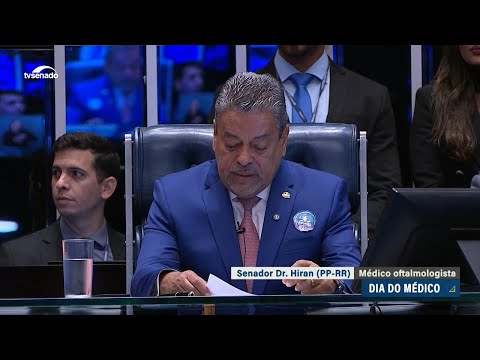 Dia do Médico: sessão no Senado homenageia profissionais