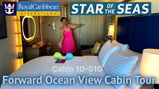 Star of the Seas Forward Ocean View Cabin Tour: Cabin #10510