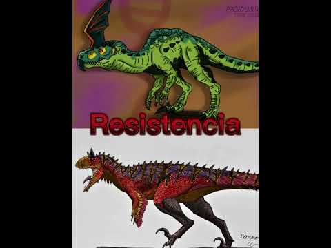 Pachysaurolophus VS Carnoraptor EP 5 TEMP 2 torneio dos híbridos