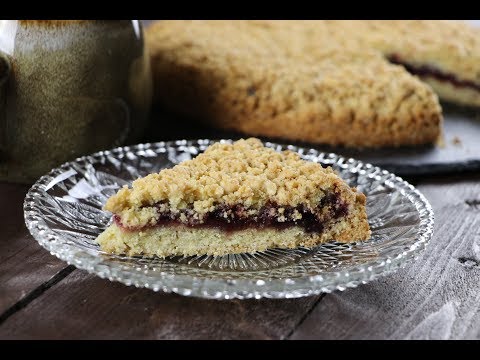 RUSTIC JAM CRUMB CAKE!!