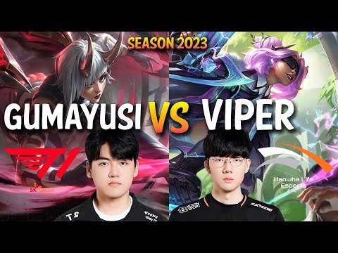 T1 Gumayusi vs HLE Viper - Gumayusi KAI'SA vs Viper ZERI ADC - Patch 13.16 KR Ranked
