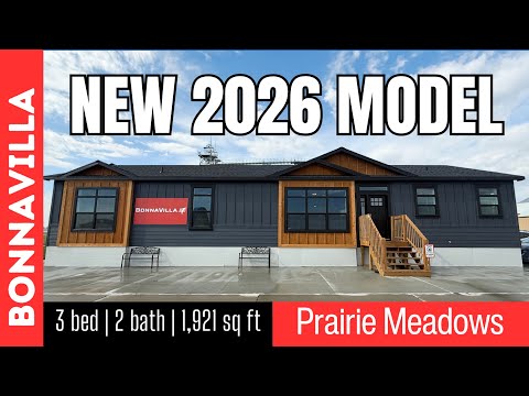 NEW 2026 MODEL 🏡 Prairie Meadows by BonnaVilla | Built-In Deck Included | 3 Bed 2 Bath | 1,921 Sq Ft