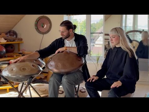 KIRILL OSHEROV feat. SVETLANA BERG | Handpan and Vocal improvisation in 9 beats