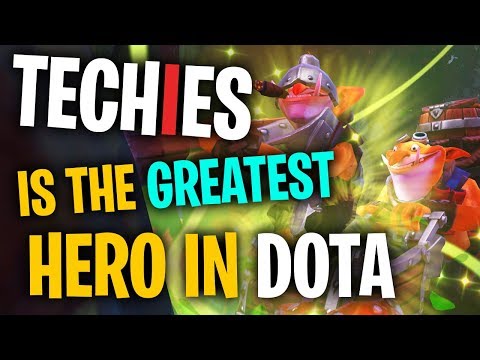 Techies is the Greatest Hero in DotA 2 - Funny Moments