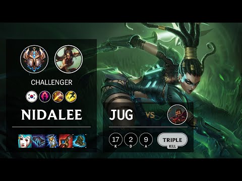 Nidalee Jungle vs Graves - KR Challenger Patch 10.13