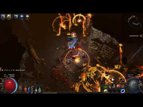 Path of Exile pyroclast mine minotaur 3.8