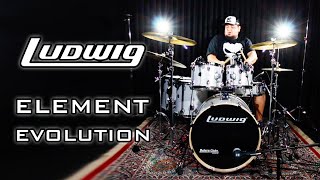 Video thumbnail for Batera Ludwig Intermediária FALA MUITO! Element Evolution Silver Sparkle by Batera Clube Drum Shop